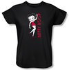 Betty Boop Ladies T-shirt Classic Black Tee Shirt