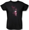 Betty Boop Ladies T-shirt Cutie Black Tee Shirt