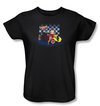 Betty Boop Ladies T-shirt Hot Rod Boop Black Tee Shirt