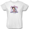 Betty Boop Ladies T-shirt Sweet Dreams White Tee Shirt