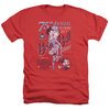 Betty Boop Shirt Boop Ball Heather Red T-Shirt