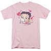 Betty Boop Shirt Puppy Love Pink Tee T-Shirt