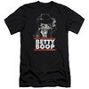 Betty Boop Slim Fit Shirt Bling Bling Boop Black T-Shirt