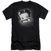 Betty Boop Slim Fit Shirt Vintage Star Black T-Shirt