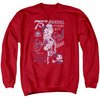 Betty Boop Sweatshirt Boop Ball Adult Red Sweat Shirt