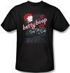 Betty Boop T-shirt Boop Oop Adult Black Tee Shirt