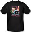 Betty Boop T-shirt Connected Adult Black Tee Shirt