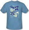 Betty Boop T-shirt Miss Behavin Adult Carolina Blue Tee Shirt