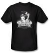 Betty Boop T-shirt Street Angel Adult Black Tee Shirt