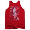 Betty Boop Tank Top Boop Ball Red Tanktop