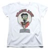 Betty Boop Womens Shirt Breezy Zombie Love White T-Shirt