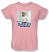 Beverly Hillbillies Ladies Shirt Wanna Rassle Pink T-shirt