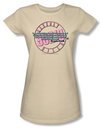 Beverly Hills 90210 Juniors T-shirt To Be or Not To Be Cream Tee Shirt