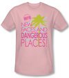 Beverly Hills 90210 Shirt Tagline Adult Pink Tee T-Shirt