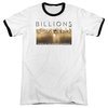 Billions Golden City White Ringer Shirt