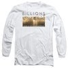 Billions Long Sleeve Shirt Golden City White Tee T-Shirt