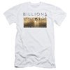 Billions Slim Fit Shirt Golden City White T-Shirt