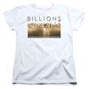 Billions Womens Shirt Golden City White T-Shirt