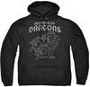 Game of Thrones Mother of Dragons Adult Hoodie Sweatshirt - Black