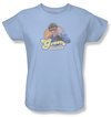 Brady Bunch Ladies T-shirt - Groovy Greg Light Blue Tee Shirt