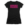 Bridesmaids Shirt Juniors Logo Black Tee T-Shirt