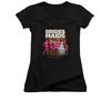 Bridesmaids Shirt Juniors V Neck Poster Black Tee T-Shirt