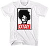 Buckwheat OTAY Adult White T-shirt