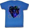 Buckwheat Shirt O-Tay Royal Blue T-Shirt