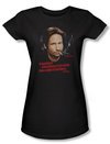 Californication Juniors Shirt Morning Night Black T-shirt Tee