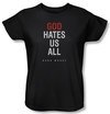 Californication Ladies Shirt Book Cover Black T-Shirt Tee