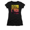 Californication Shirt Juniors Sunset Black T-Shirt