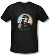 Californication Shirt Slim Fit V Neck In Handcuffs Black Tee Shirt