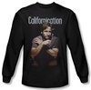 Californication Shirt Smoking Long Sleeve Black Tee T-Shirt