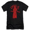 Carrie Slim Fit Shirt Silhouette Black T-Shirt