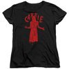 Carrie Womens Shirt Silhouette Black T-Shirt