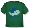 Casper The Friendly Ghost Shirt Kids Free Spirit Kelly Green Youth Tee