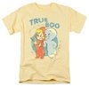 Casper The Friendly Ghost Shirt True Boo Adult Yellow Tee T-Shirt