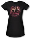 Charmed Juniors Shirt Charmed Girls Black T-shirt