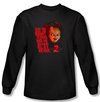 Child&#039;s Play 2 T-shirt Movie In Heaven Black Long Sleeve Tee Shirt