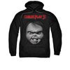 Child&#039;s Play 3 Hoodie Sweatshirt Face Poster Black Adult Hoody Sweat Shirt