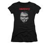 Child&#039;s Play 3 Shirt Juniors Face Poster Black Tee T-Shirt