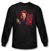 Child&#039;s Play 3 T-shirt Movie Good Guy Black Long Sleeve Tee Shirt