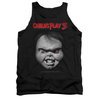 Child&#039;s Play 3 Tank Top Face Poster Black Tanktop