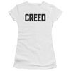 Creed Juniors Shirt Cracked Logo White T-Shirt