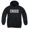 Creed Kids Hoodie Cracked Logo Poster Black Youth Hoody