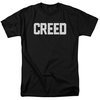 Creed Shirt Cracked Logo Poster Black T-Shirt