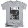 Creed Slim Fit V-Neck Shirt Movie Poster Athletic Heather T-Shirt