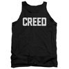 Creed Tank Top Cracked Logo Poster Black Tanktop