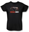 Criminal Minds Ladies T-shirt The Brain Trust TV Show Black Tee Shirt