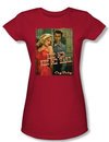 Cry Baby Juniors T-shirt Movie Kiss Me Red Tee Shirt